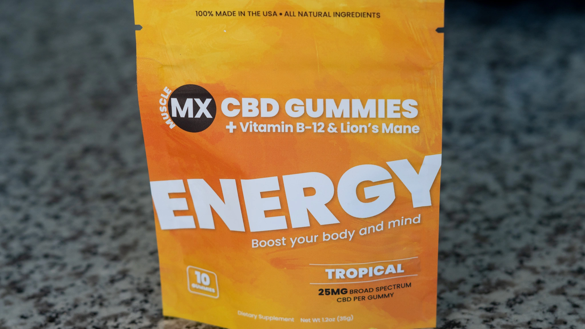 Muscle MX CBD Balm Energy CBD Gummies